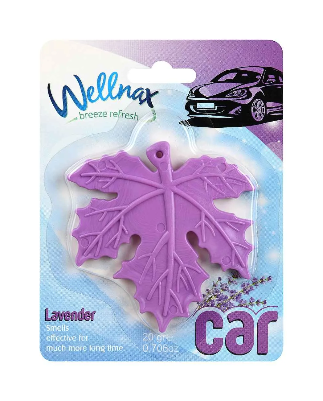 Wellnax Leaf Car Scent Lavender